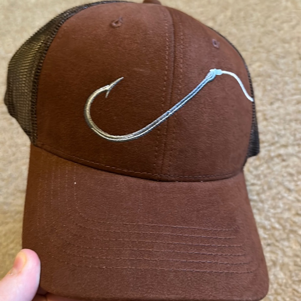Fishing reel hat